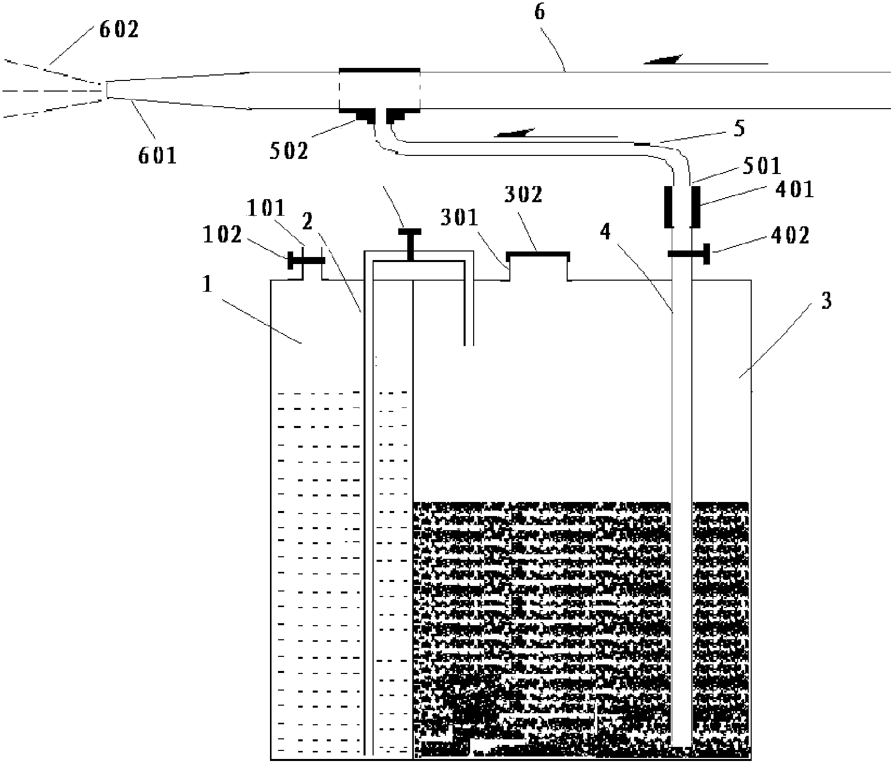 Spraying fire extinguishing equipment prepared through gel, manufacturing method thereof and gel spraying method