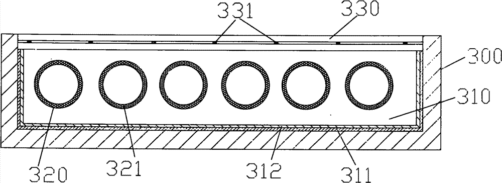 Light collecting device for solar water heater