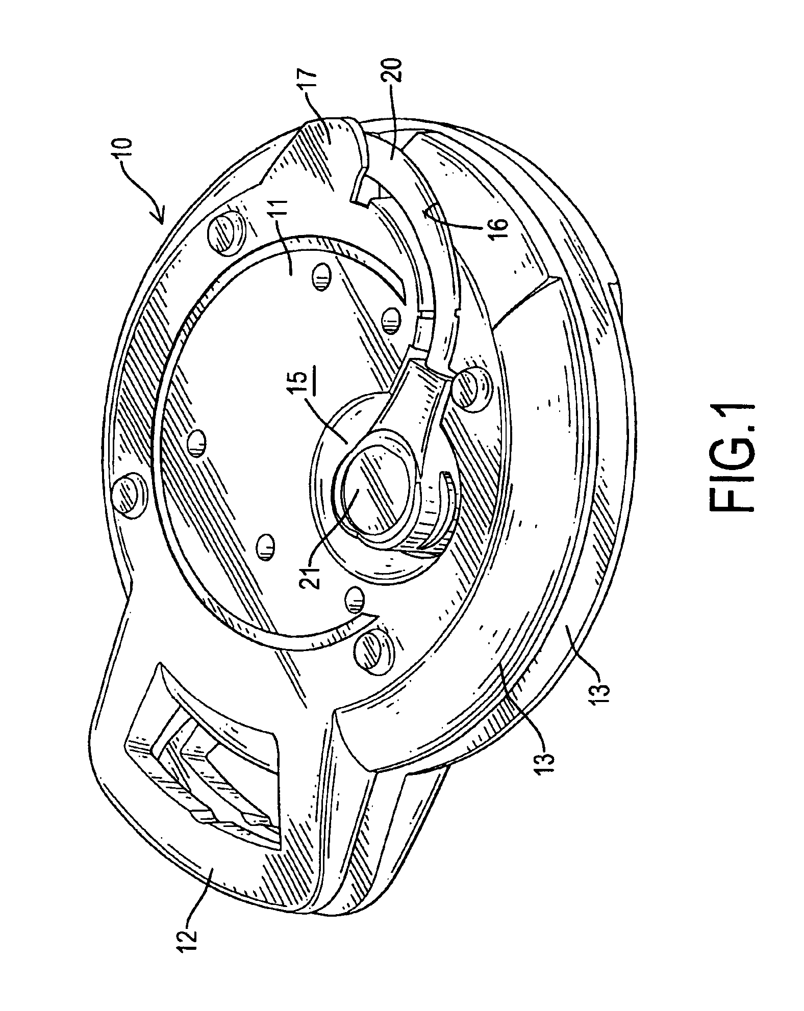 Retractable extension cord housing having a low-profile plug holder