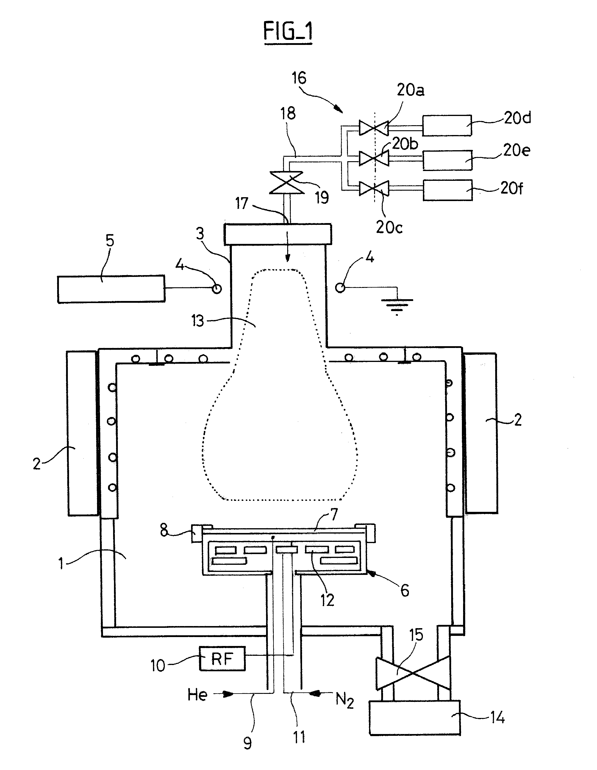 Anisotropic etching method