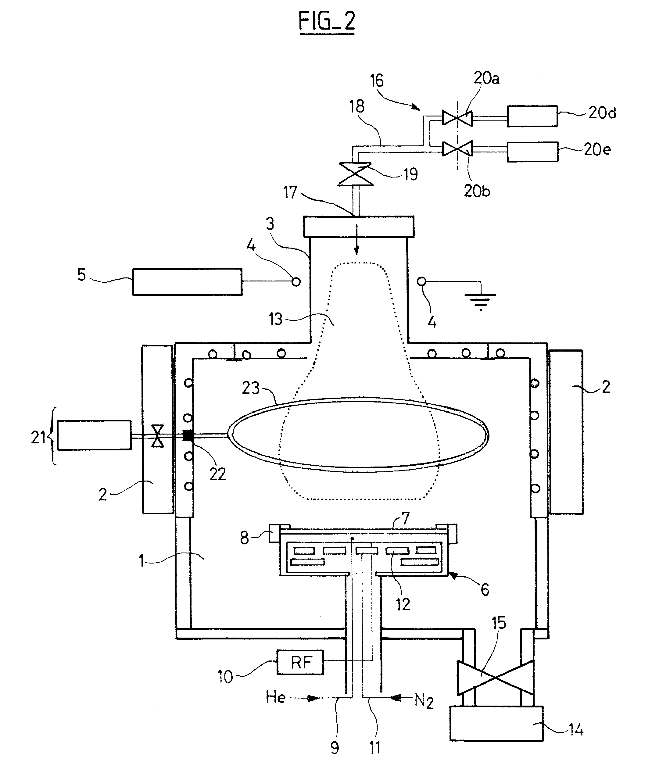 Anisotropic etching method