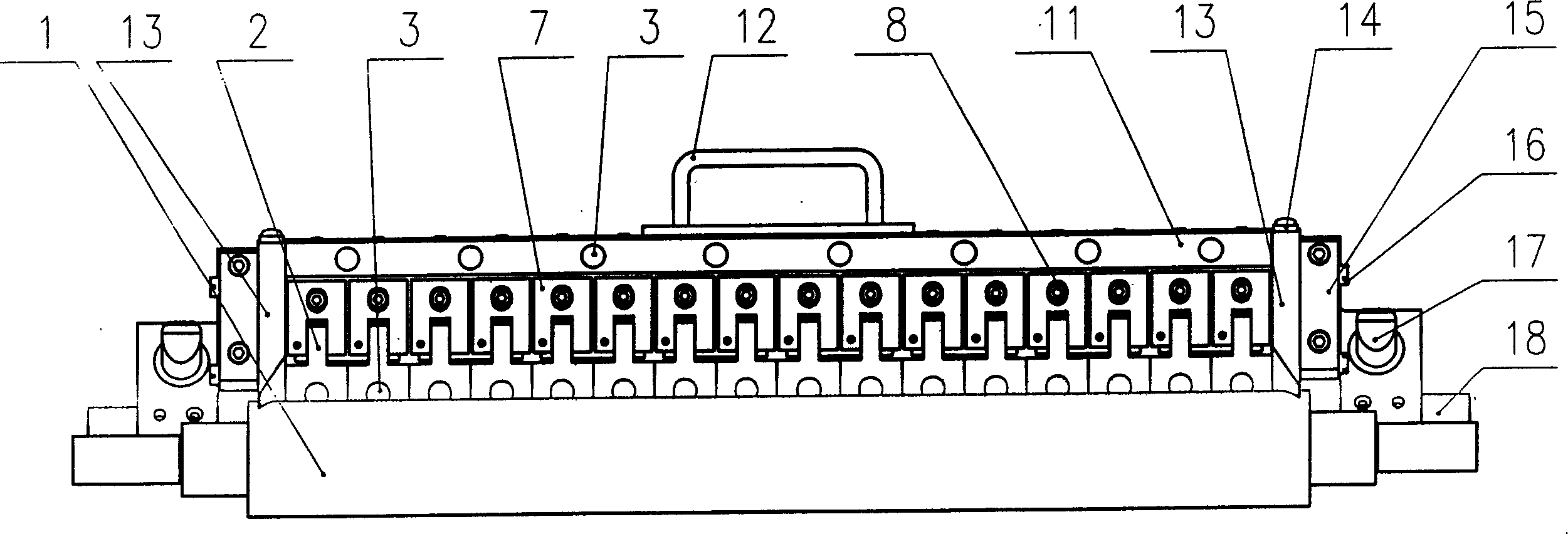 Zoning ink box for printer