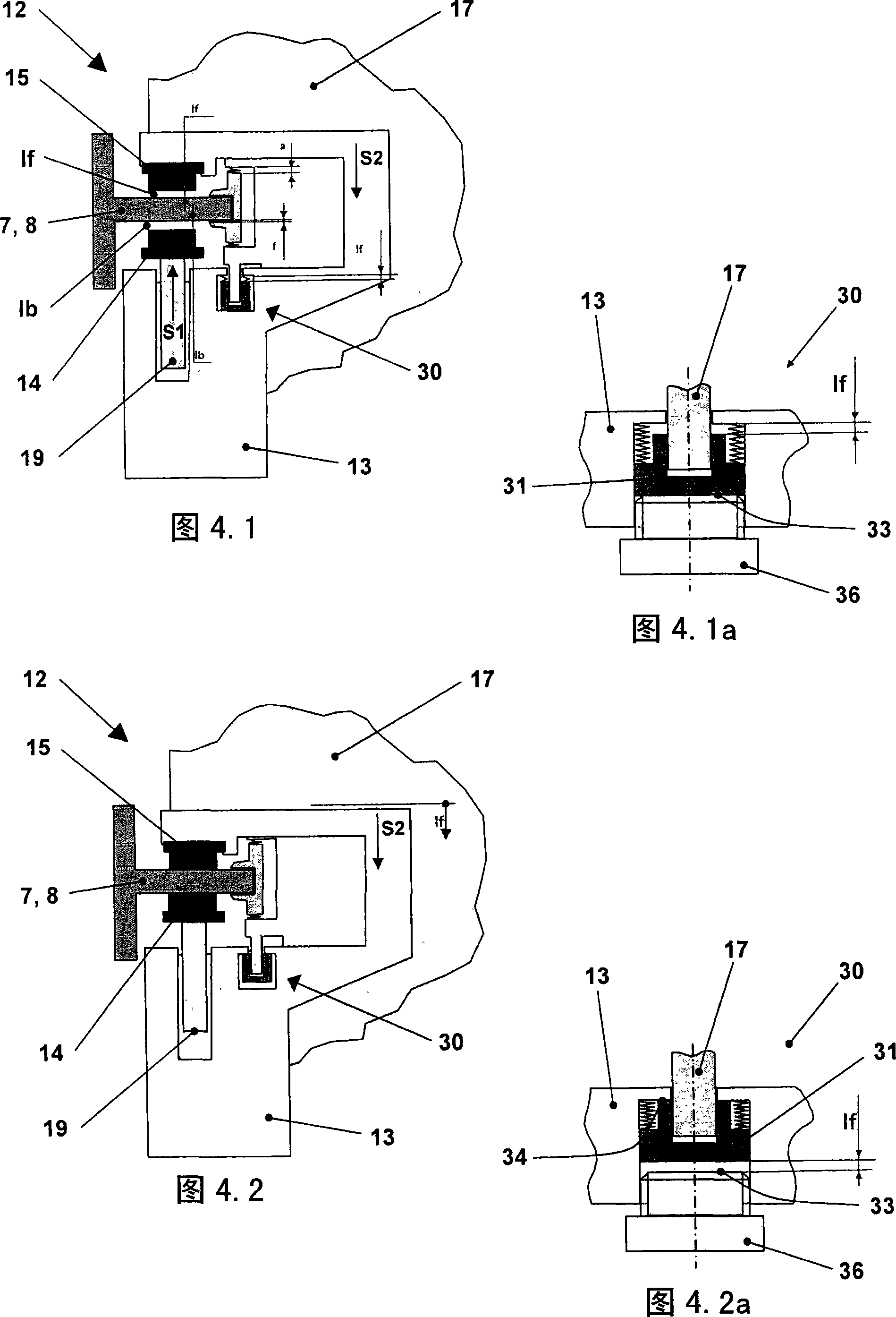 Lift facility with a braking device and method for braking a lift facility