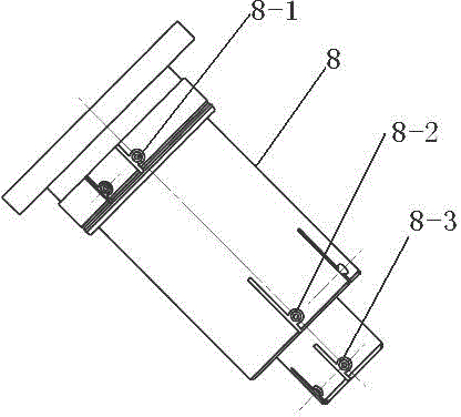 Multi-parameter pneumatic comprehensive measurement device for water pump shell