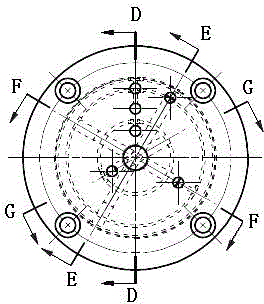 Multi-parameter pneumatic comprehensive measurement device for water pump shell