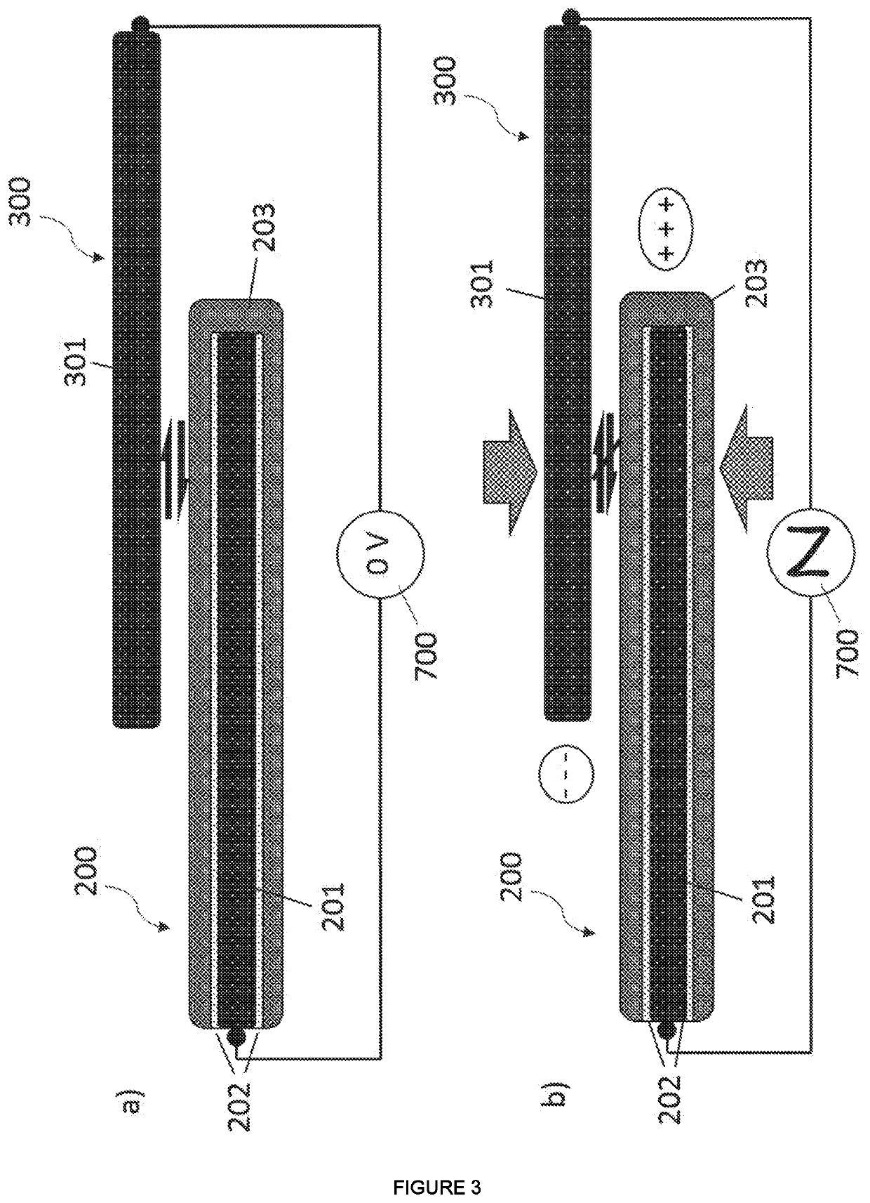 Electrostatic brake-based haptic device