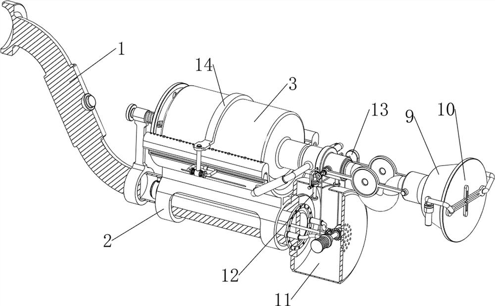 Gynecological secretion sampling device