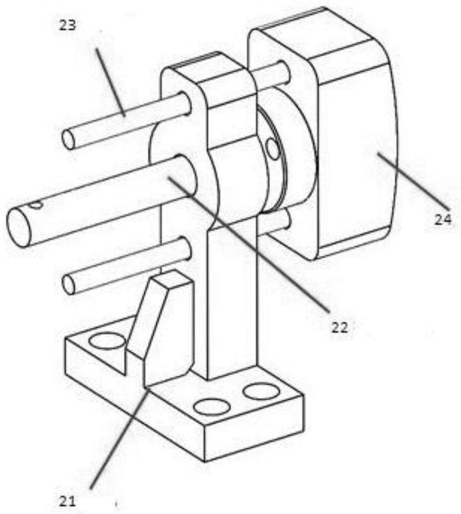 Automatic welding jig for engineering machinery excavating equipment