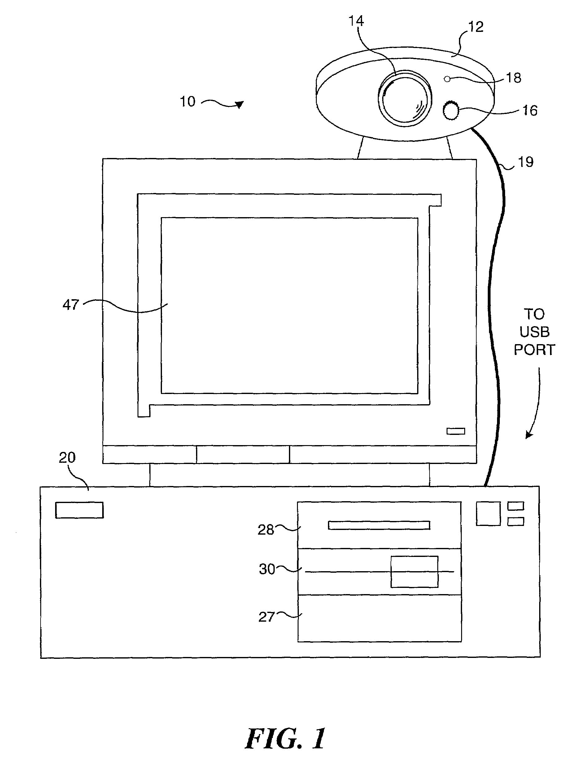 Focusing aid for camera