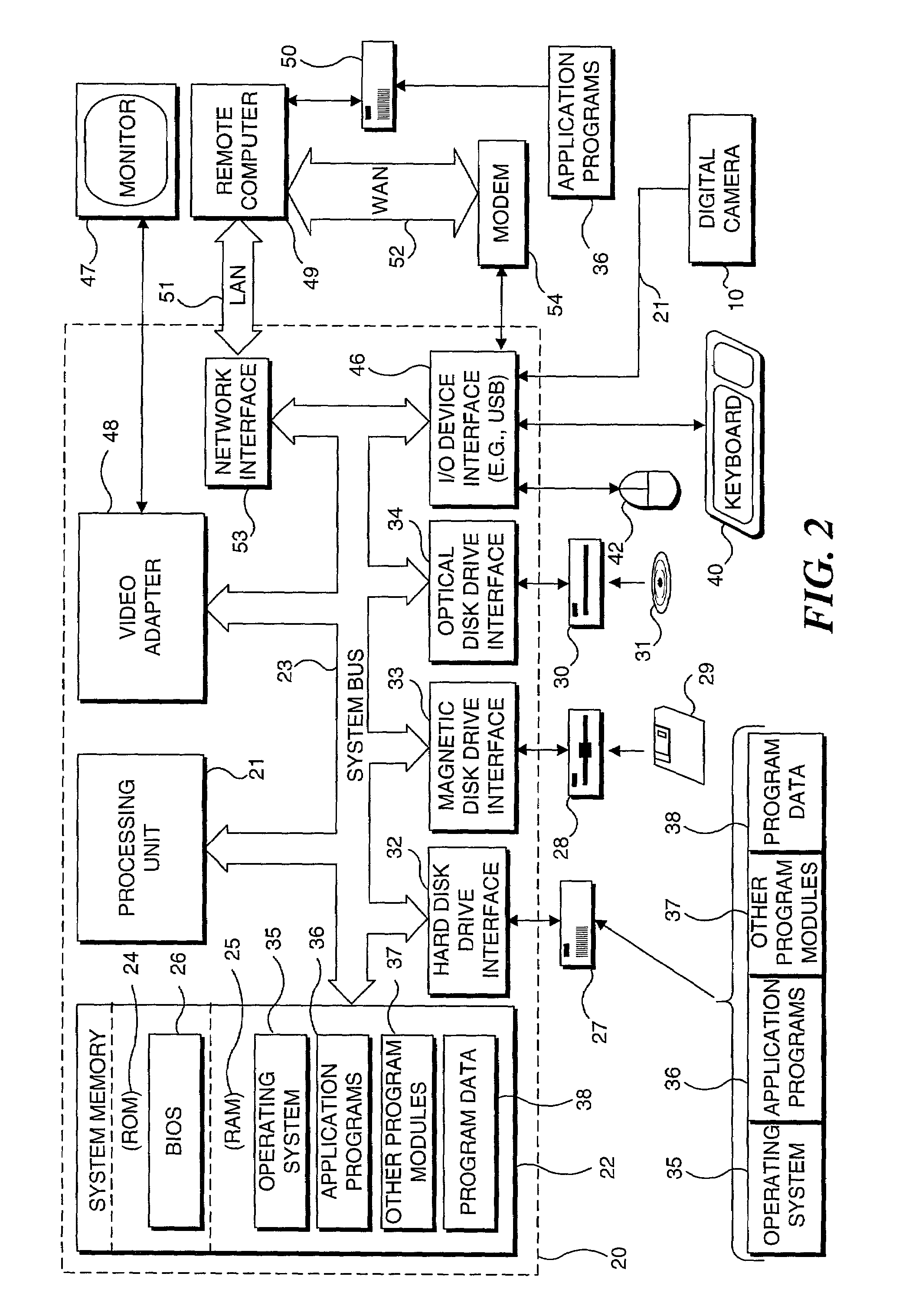 Focusing aid for camera