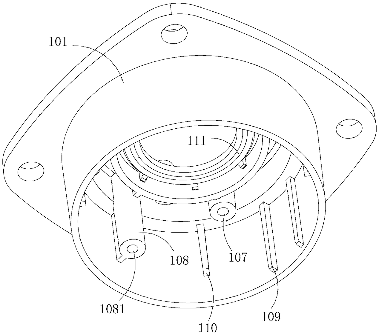 Atomization head and atomization amount adjusting method based on atomization head