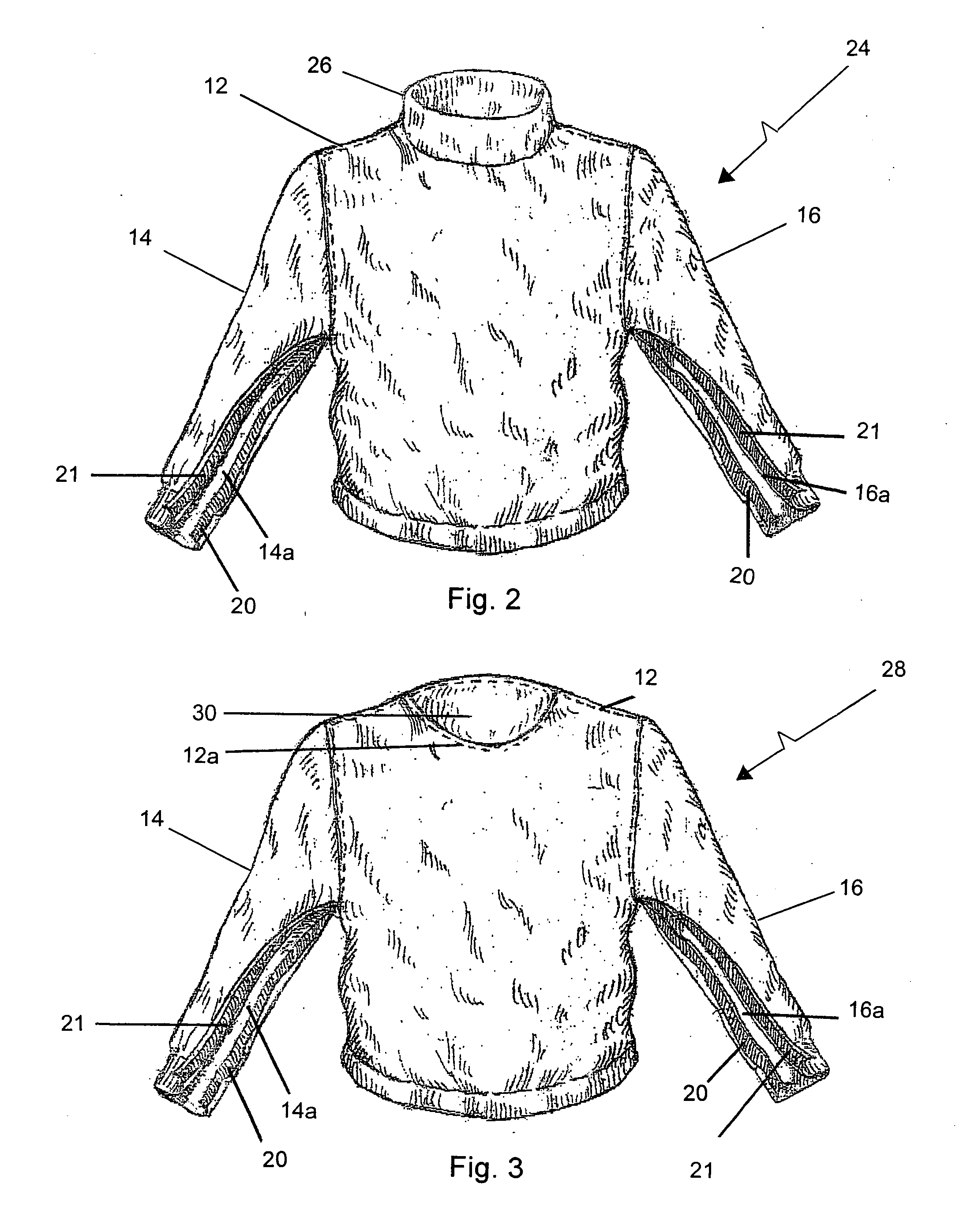 Garments for dialysis patients