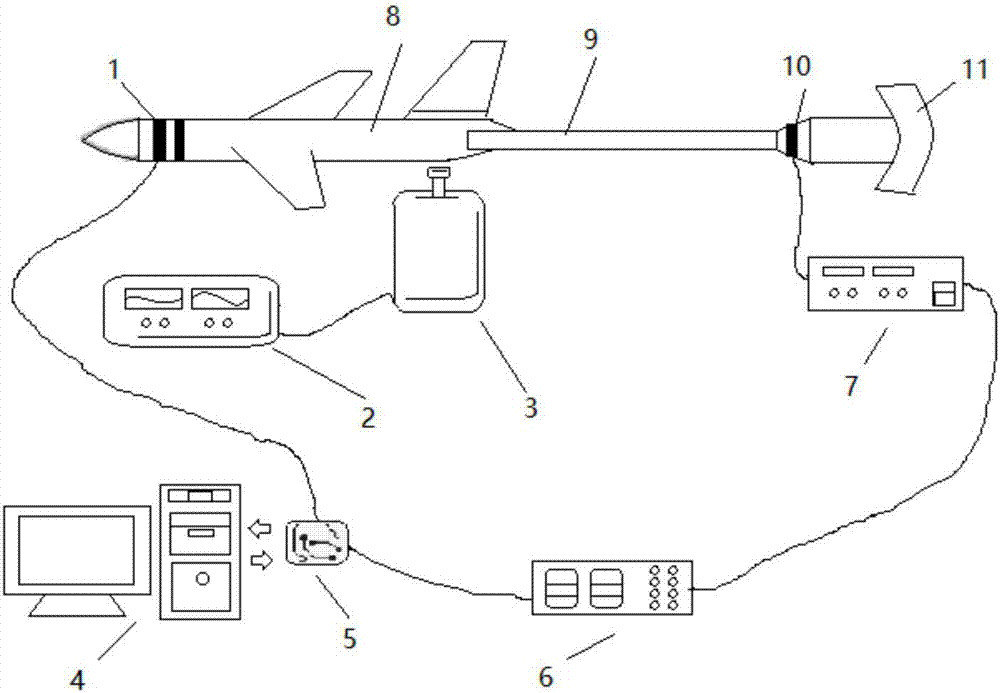 Wind tunnel strut vibration suppression method based on fuzzy and proportional-derivative control dynamic switching