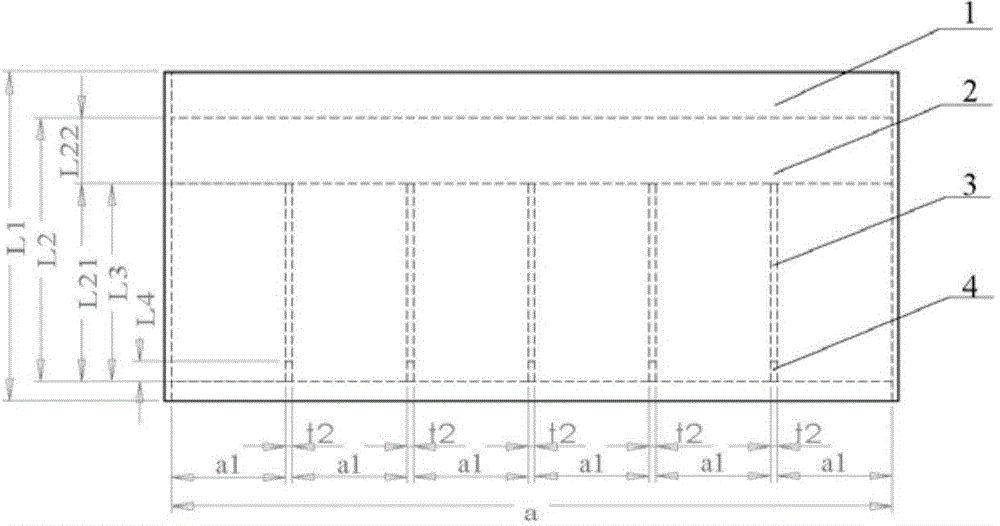 High-power TM11-TE10 microwave mode converter