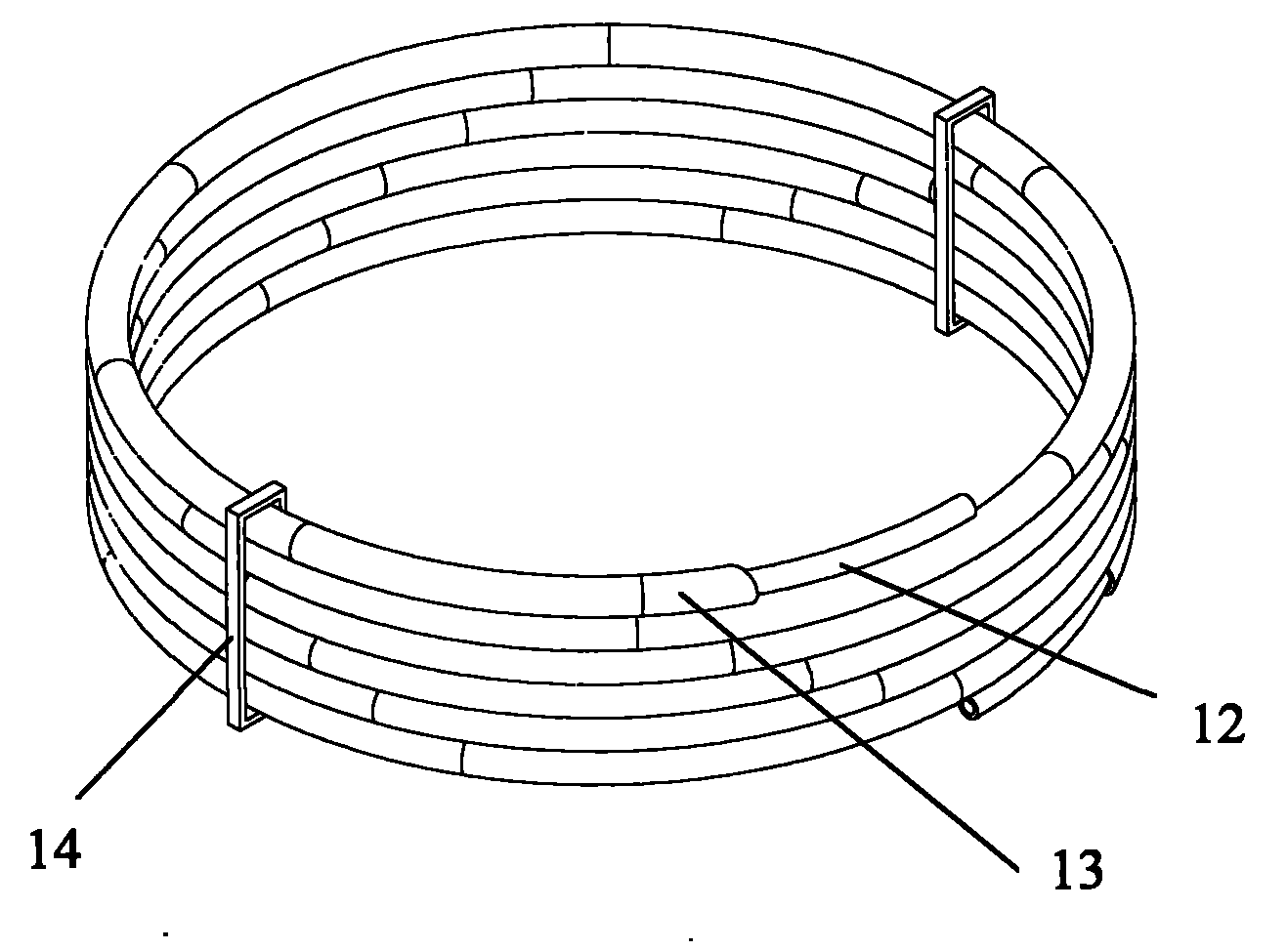 Capillary component for air conditioner