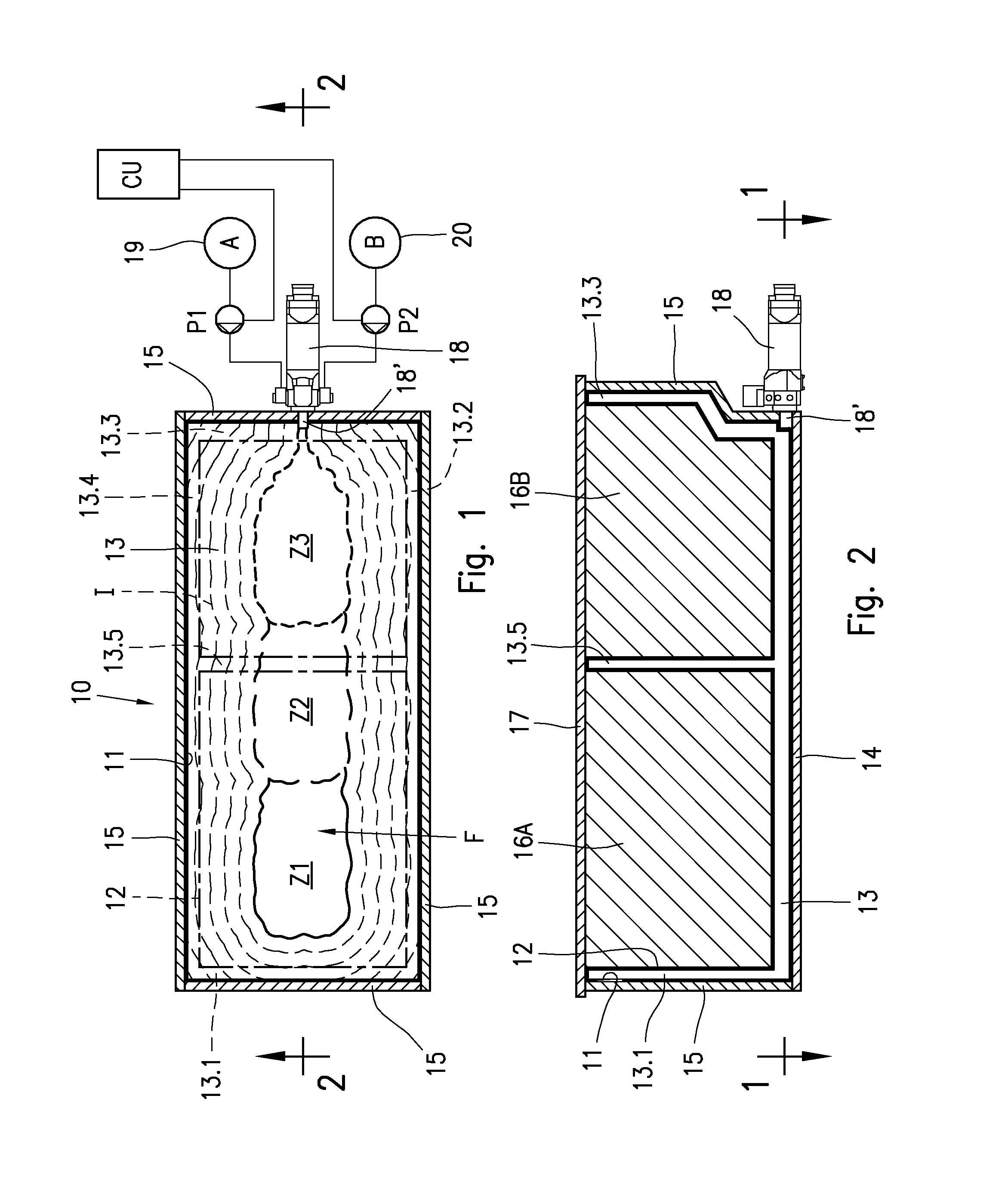 Method and apparatus for feeding a polyurethane mixture into hollow bodies