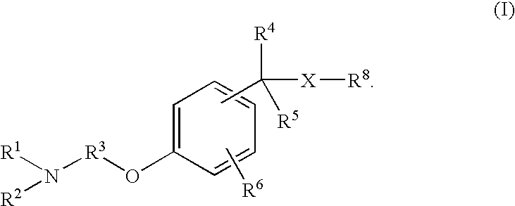 Non-imidazole aryl alkylamines compounds as histamine H3 receptor antagonists, preparation and therapeutic uses