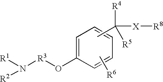 Non-imidazole aryl alkylamines compounds as histamine H3 receptor antagonists, preparation and therapeutic uses