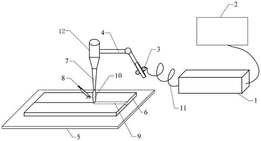 Online diagnosis method of laser welding defects based on spectral information