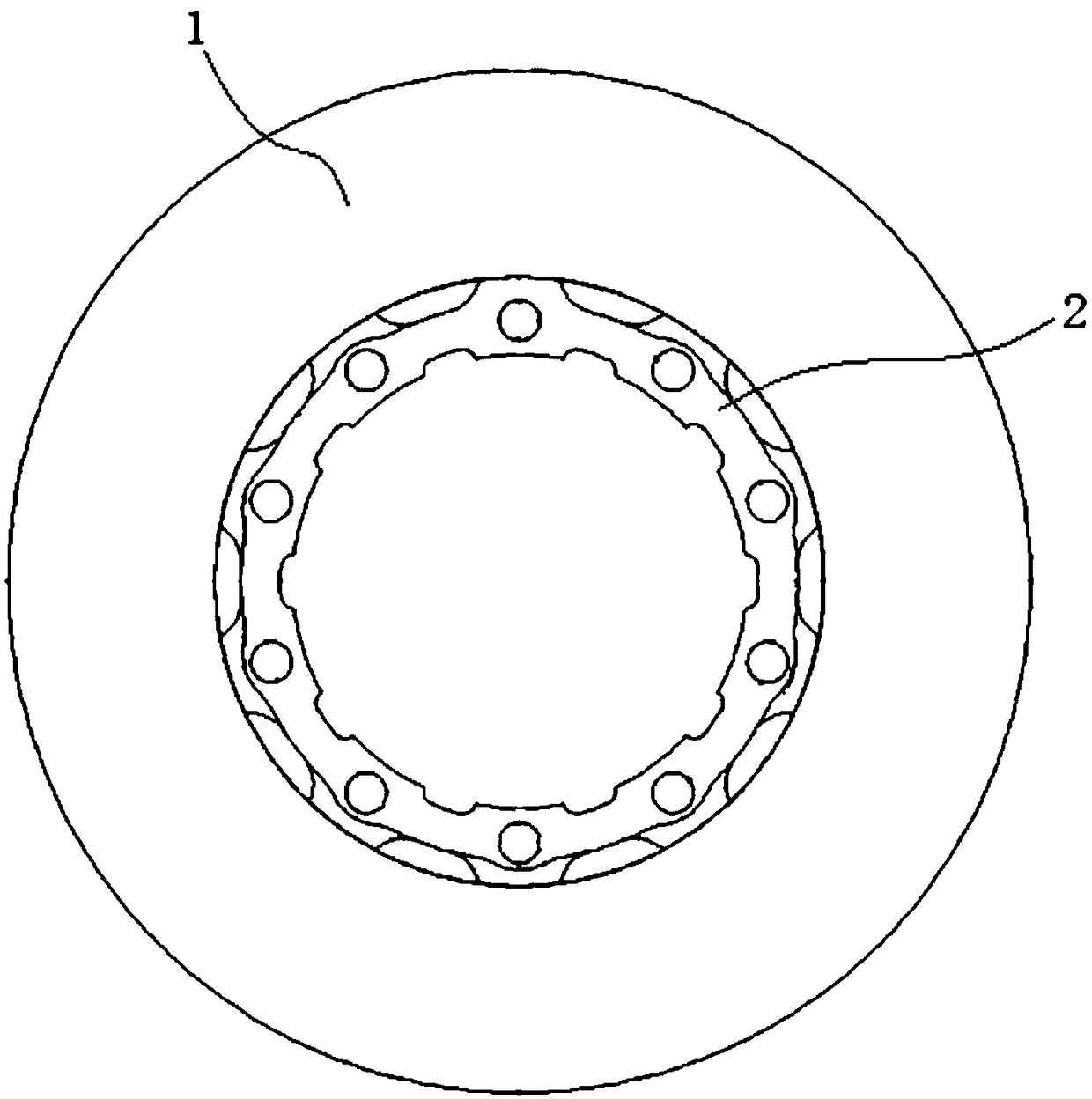 Novel brake disc