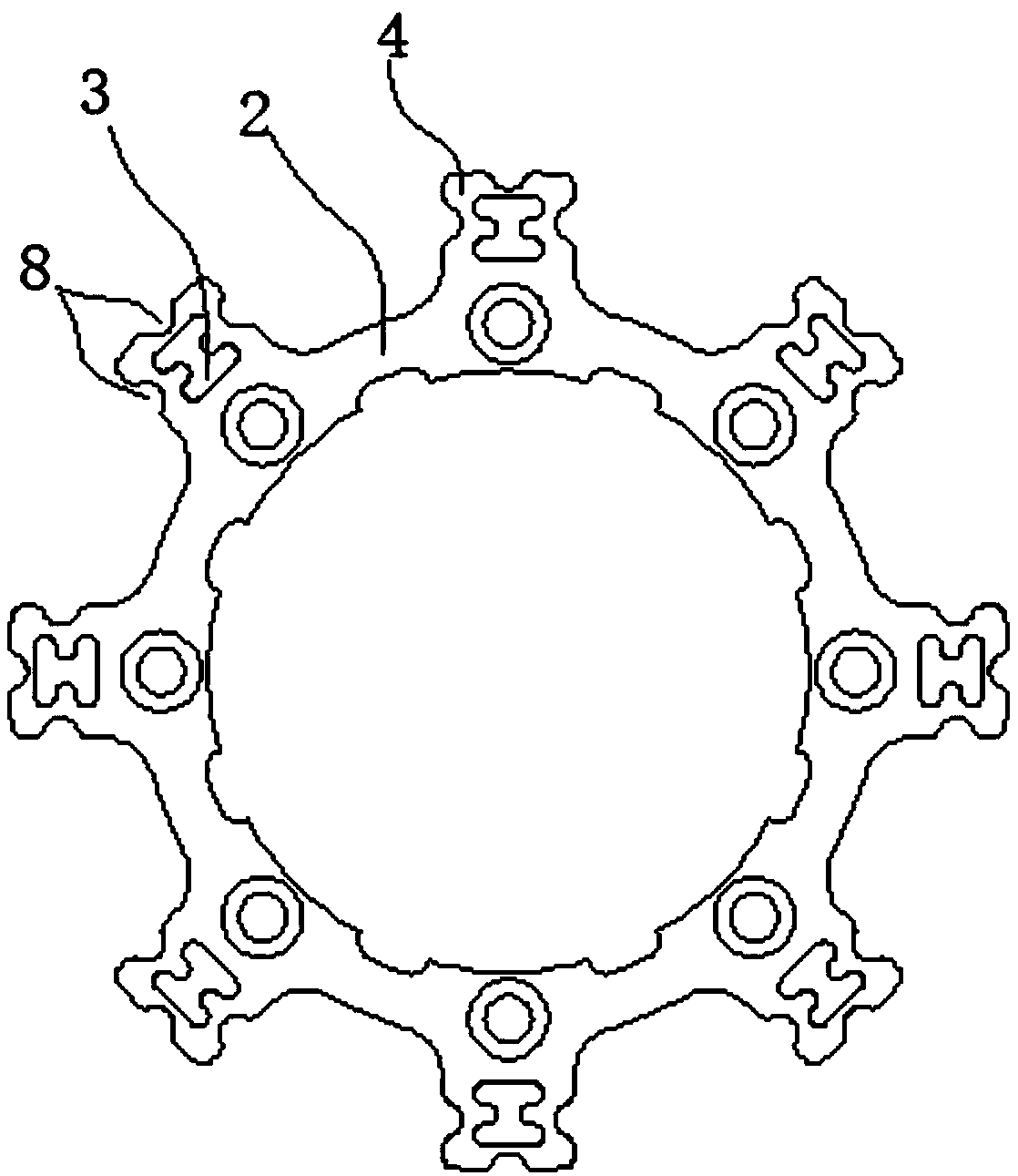 Novel brake disc