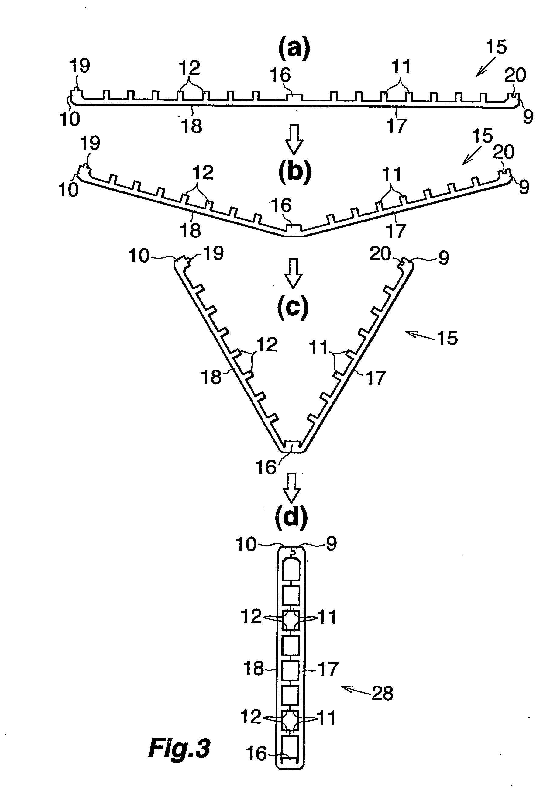 Semifinished flat tube, process for producing same, flat tube, heat exchanger comprising the flat tube and process for fabricating the heat exchanger