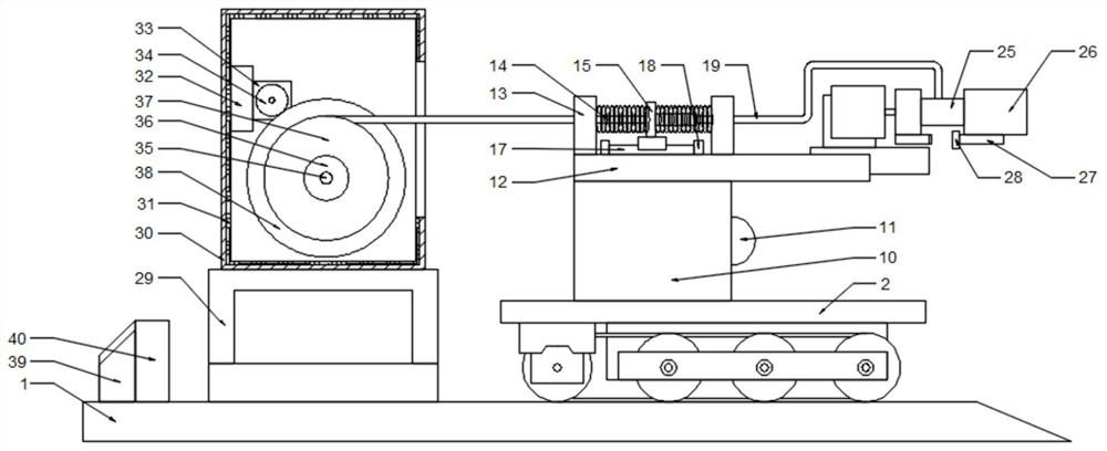 A charging pile that can be remotely controlled and automatically aligned with the charging head interface