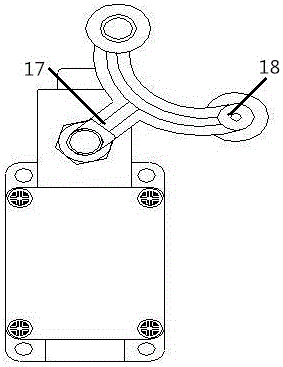 Edible fungus compost bagging machine