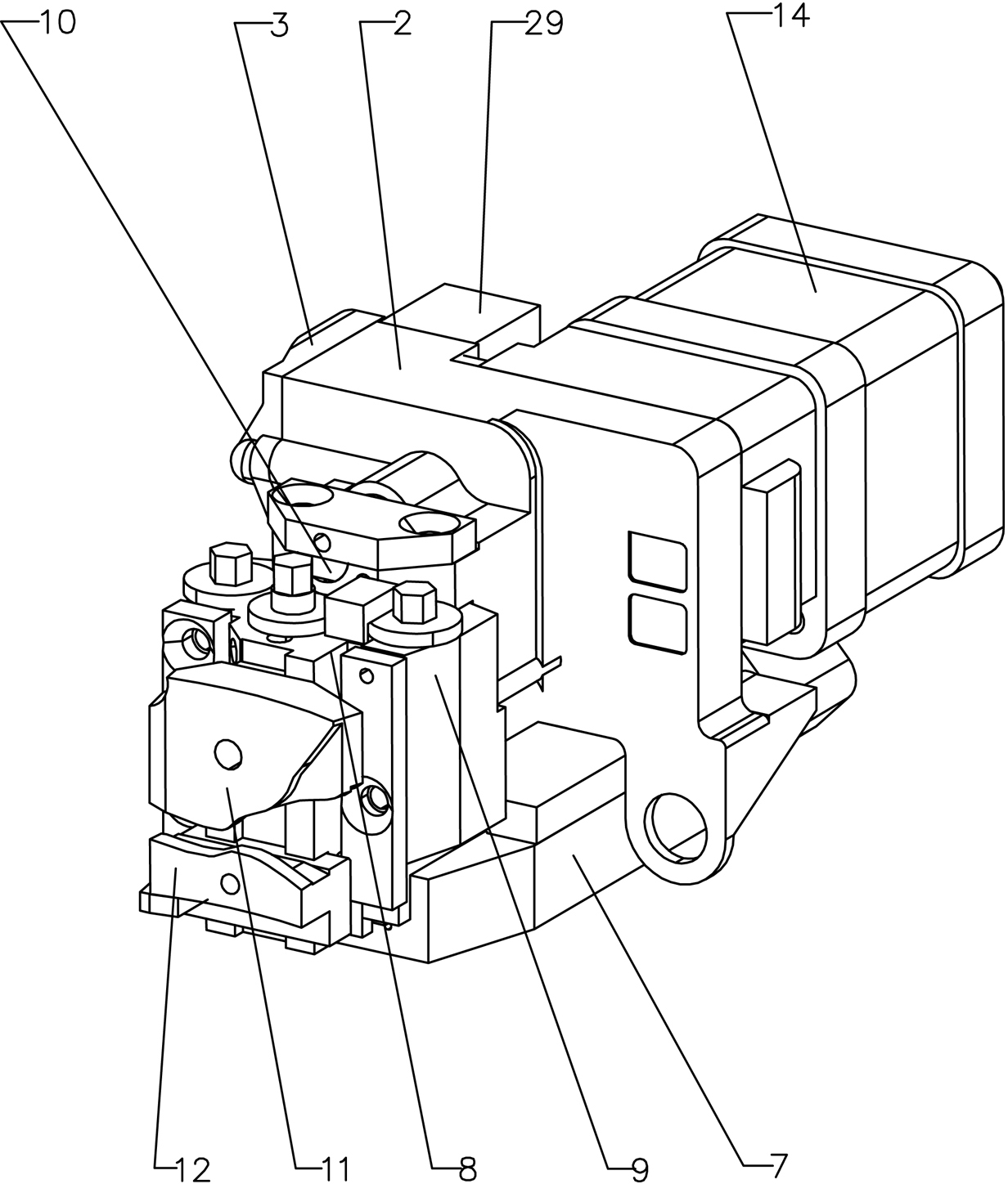 Density adjusting device of computer silk stockings machine