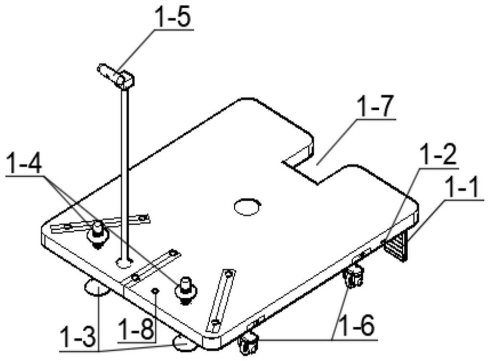 Semi-automatic and portable nondestructive detection equipment and detection method for bearing capacity of movable handrail