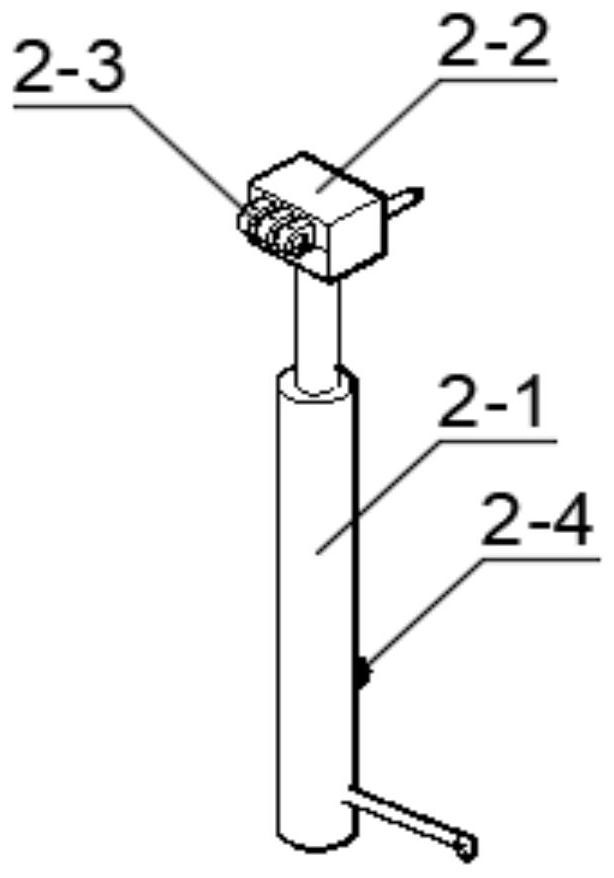 Semi-automatic and portable nondestructive detection equipment and detection method for bearing capacity of movable handrail