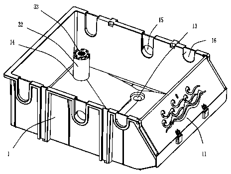 Aquaculture box unit and culture system adopting industrialized water treatment