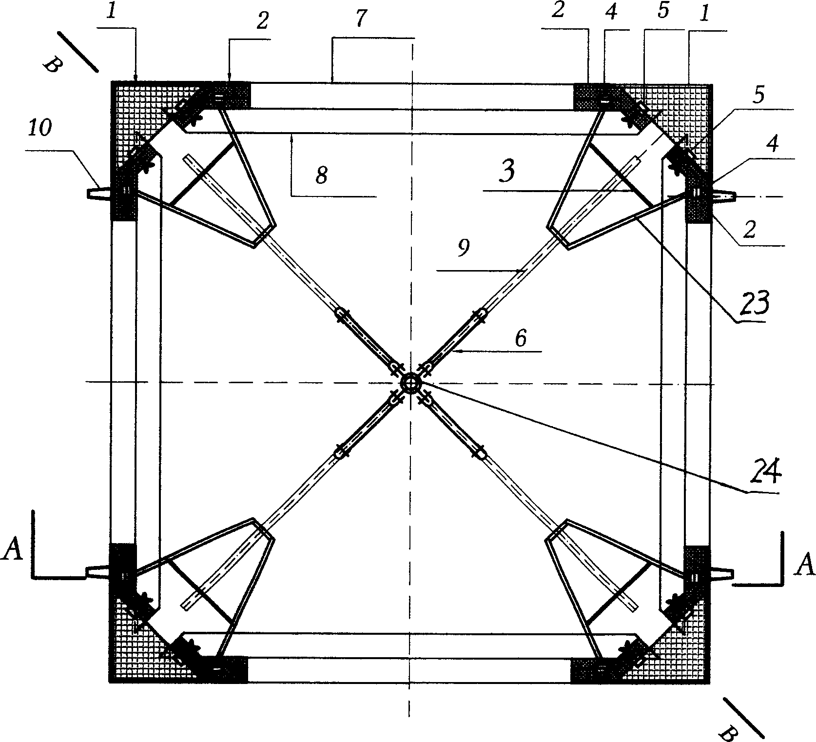 Tool type barrel templates and tailgate platform