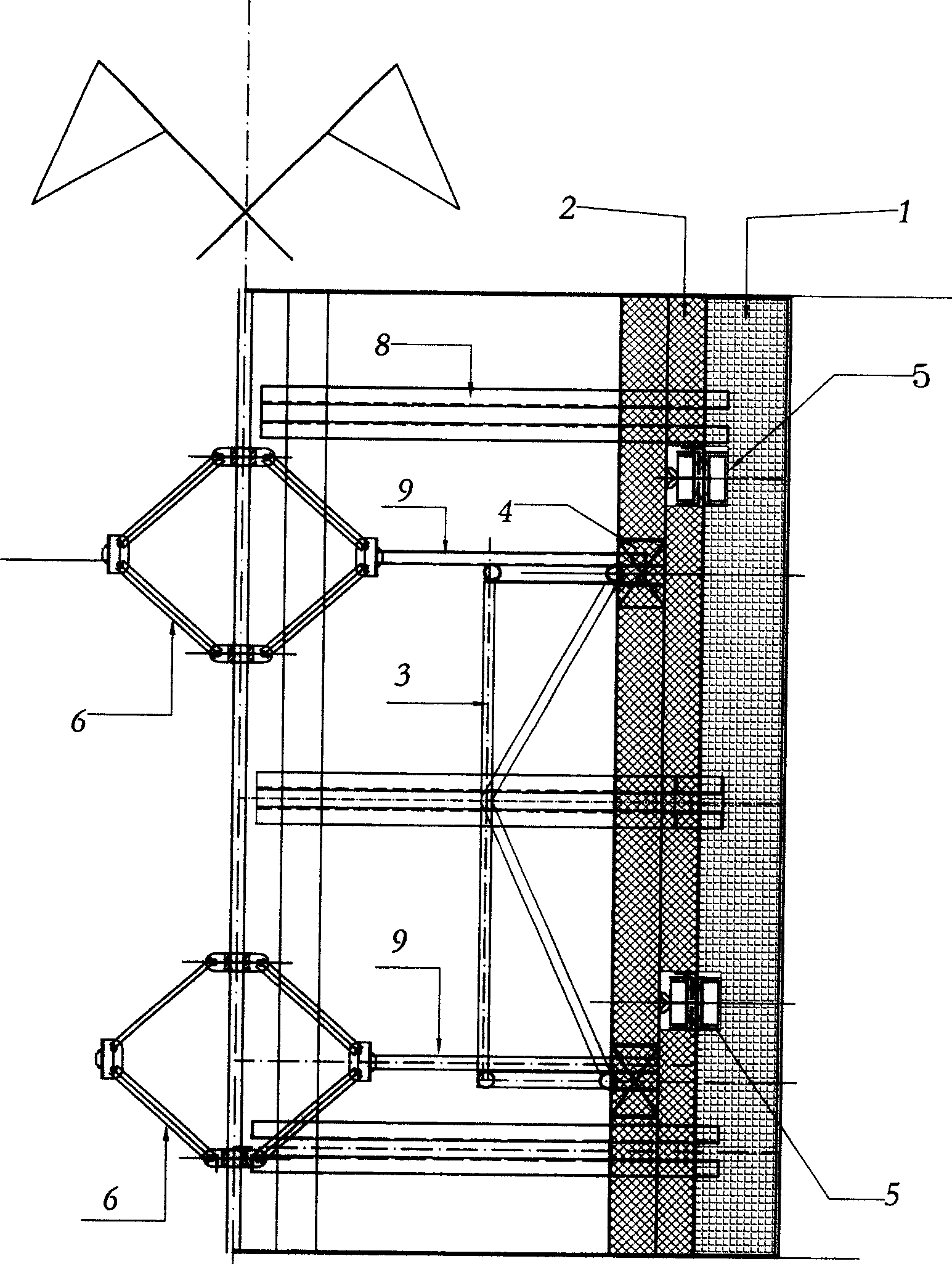 Tool type barrel templates and tailgate platform