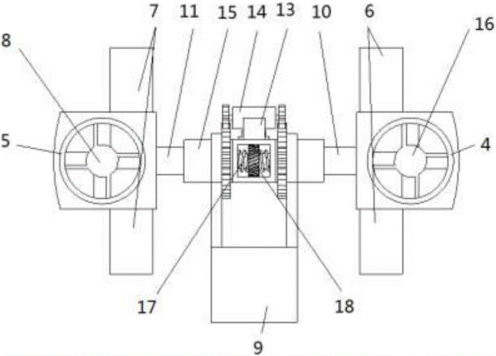 Simple-pendulum differential underwater amphibious robot with deformability