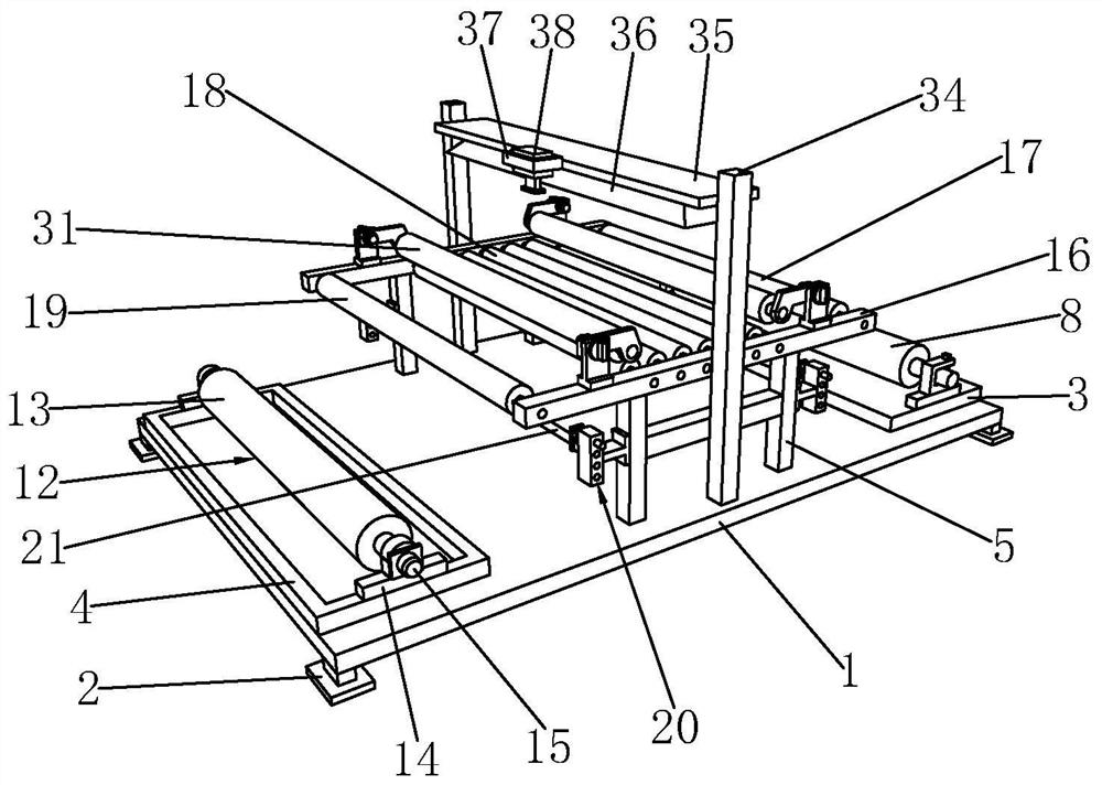 A textile defect detection device