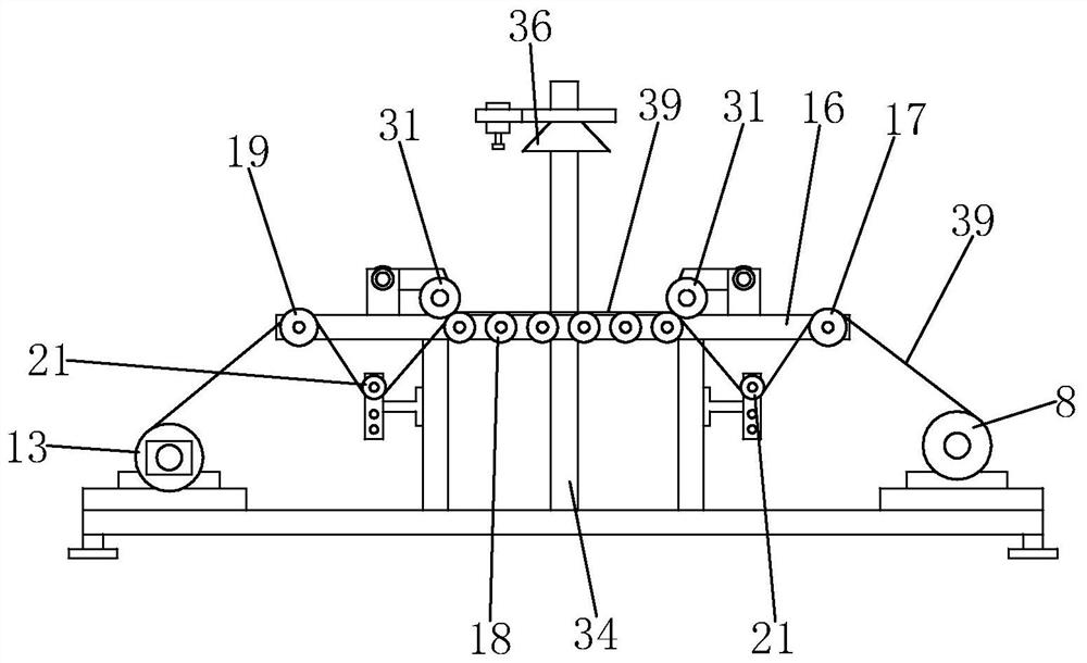 A textile defect detection device