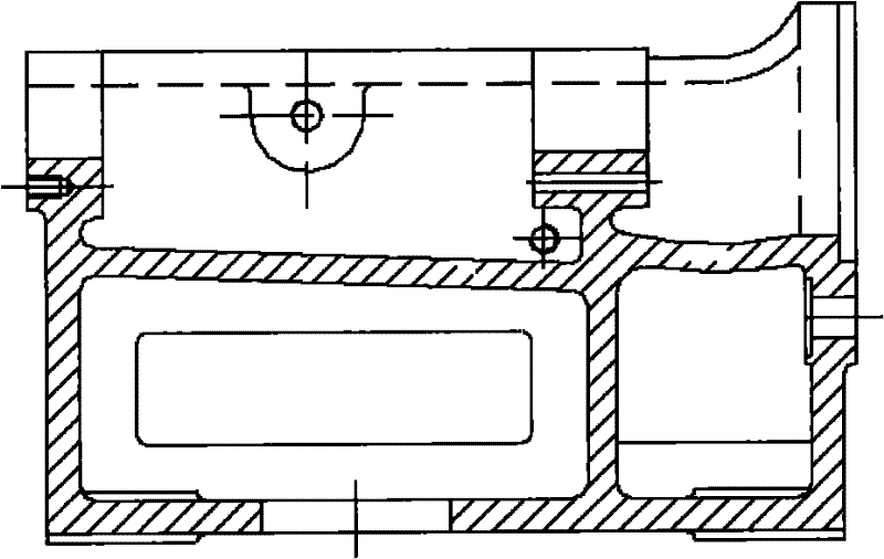 Bearing box of heavy slurry pump and shafting transmission structure thereof