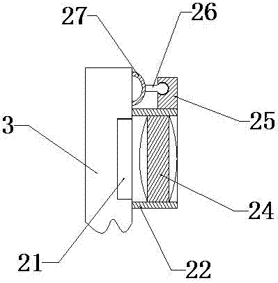 Staff statistic device based on finger vein technology