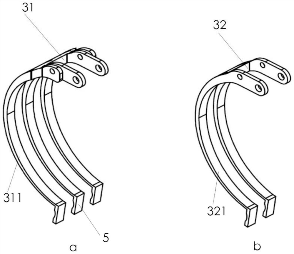 Cascaded multi-finger cross manipulator