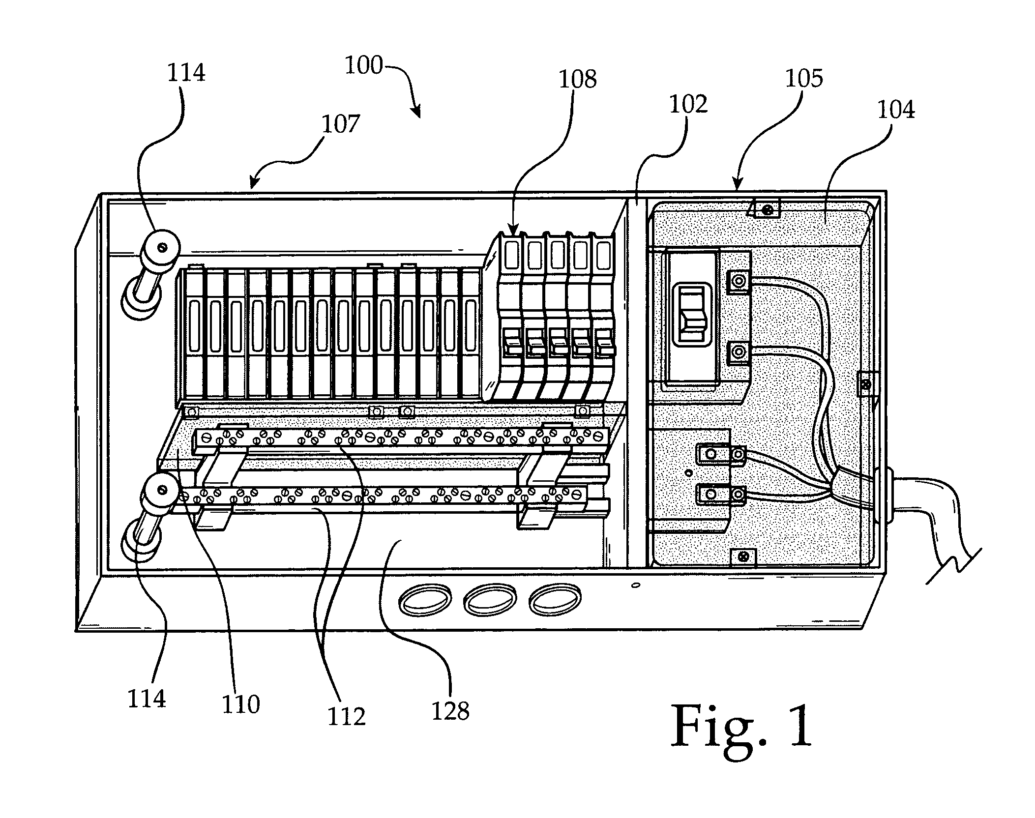 Circuit breaker panel