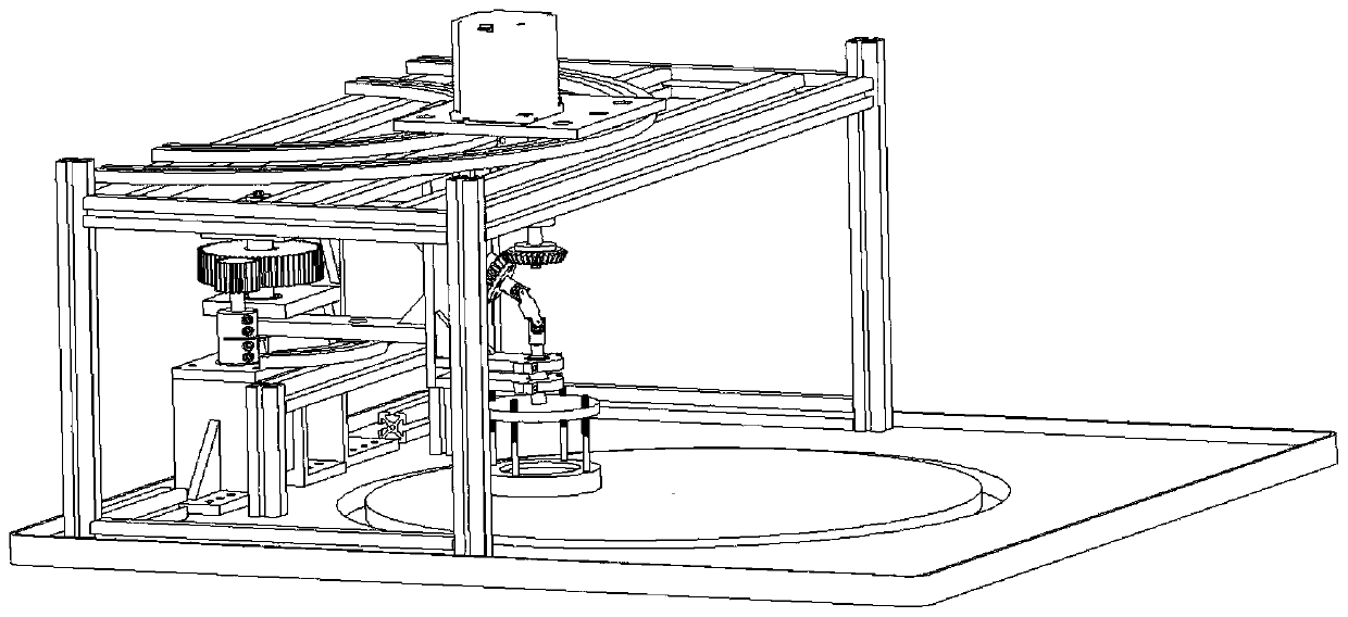 Novel arc swinging plane grinding device