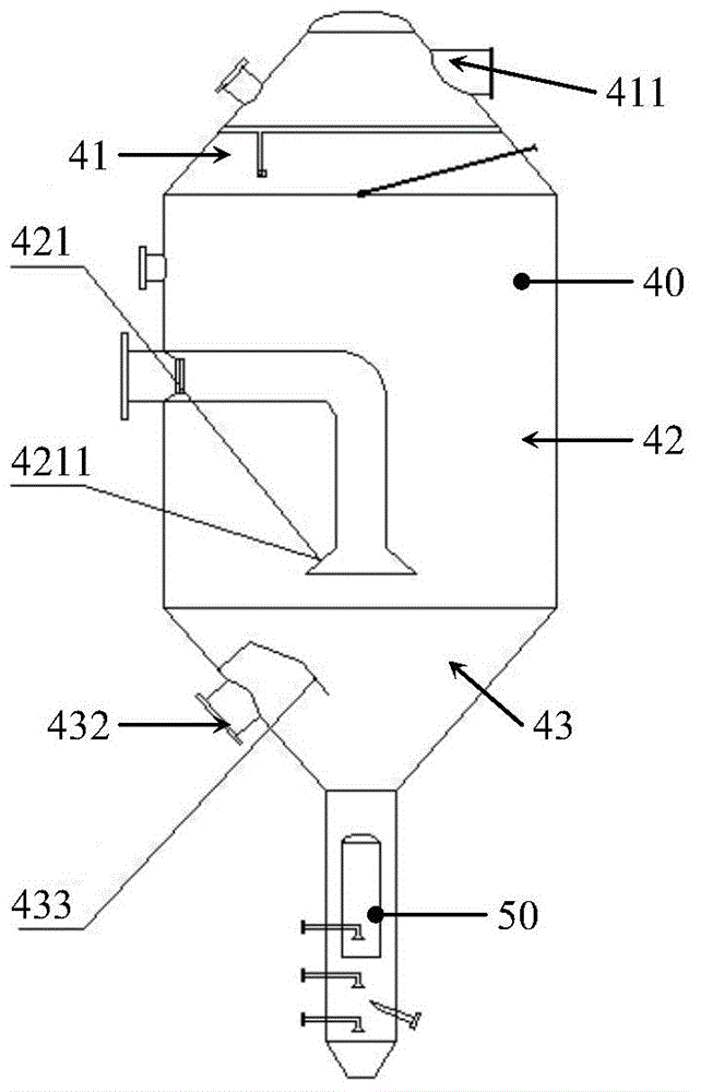 Evaporative-crystallization salt making equipment and wastewater treatment system for treating high-salt organic wastewater