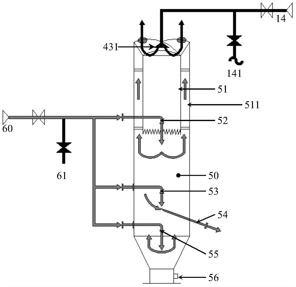 Evaporative-crystallization salt making equipment and wastewater treatment system for treating high-salt organic wastewater