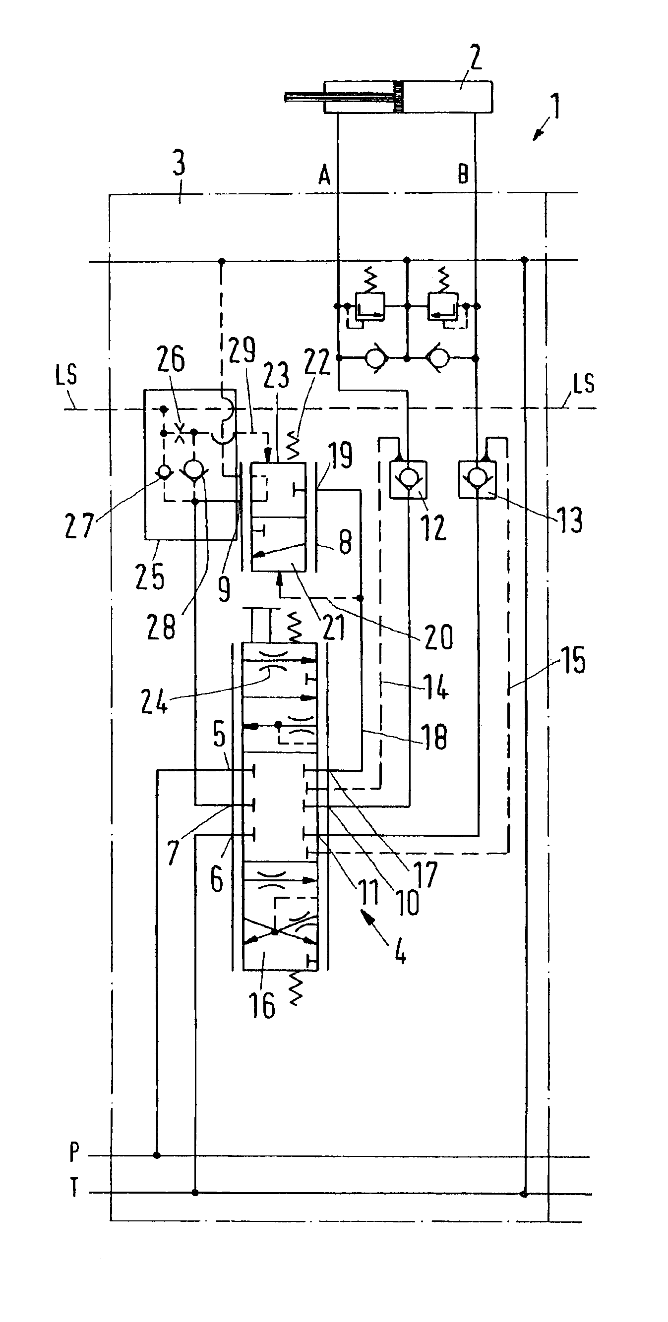 Hydraulic valve system