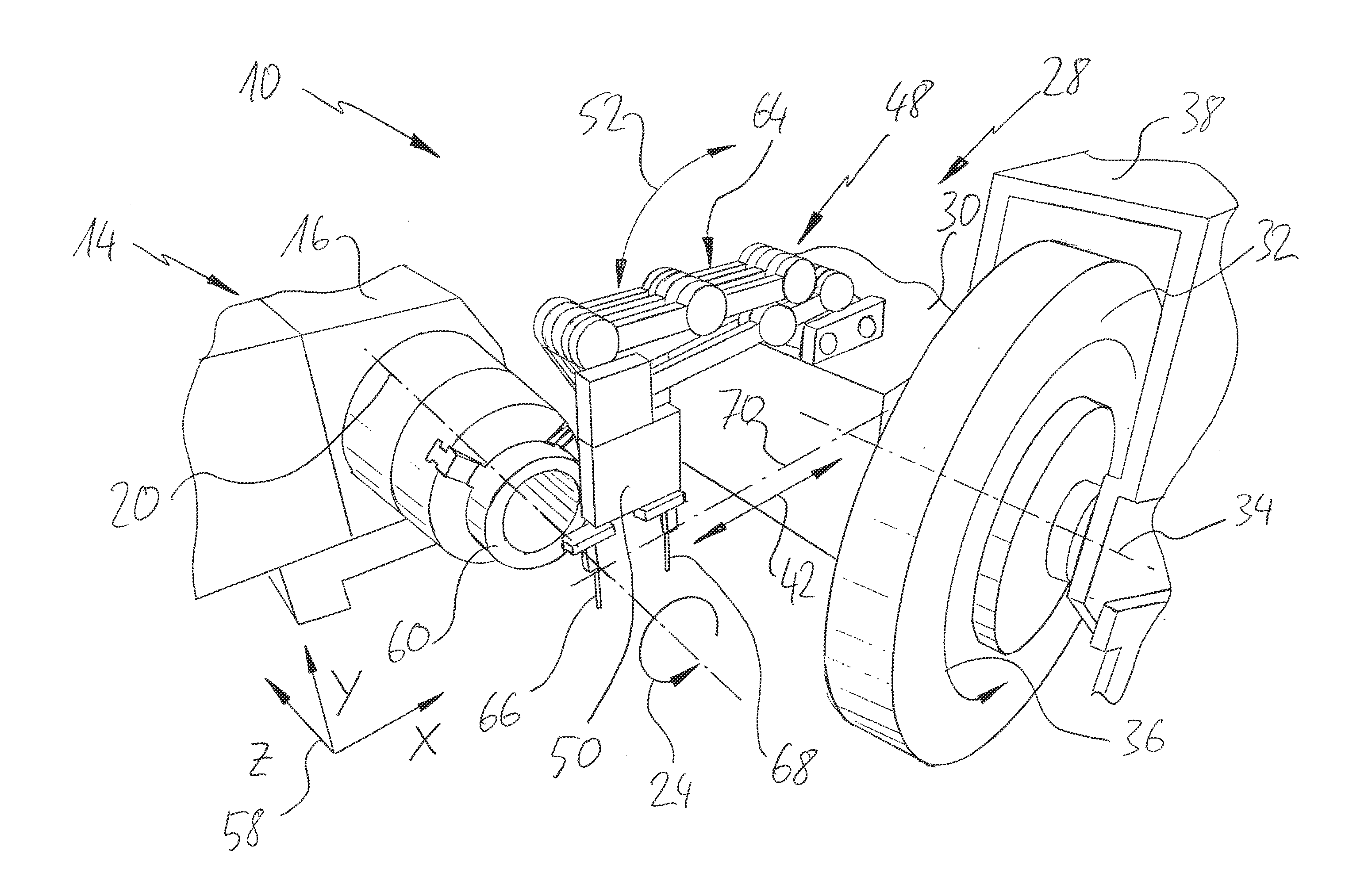 Machine tool and method for measuring a workpiece