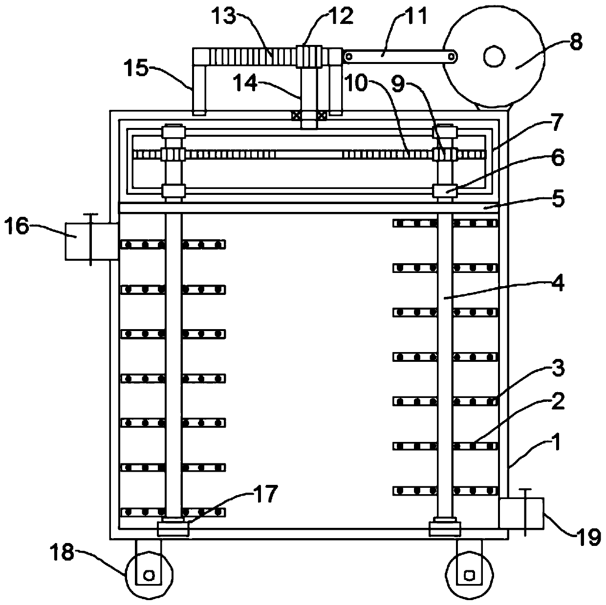 Device for quickly preparing fertilizer water for forestry