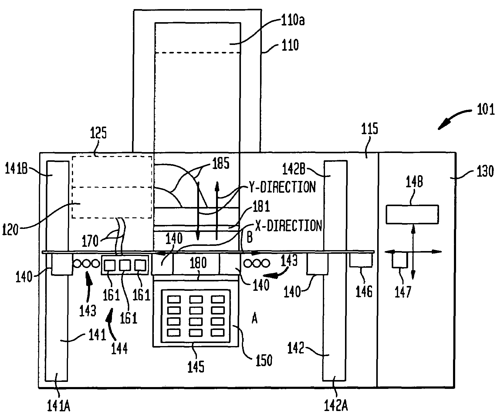 Method for testing semiconductor devices and an apparatus therefor