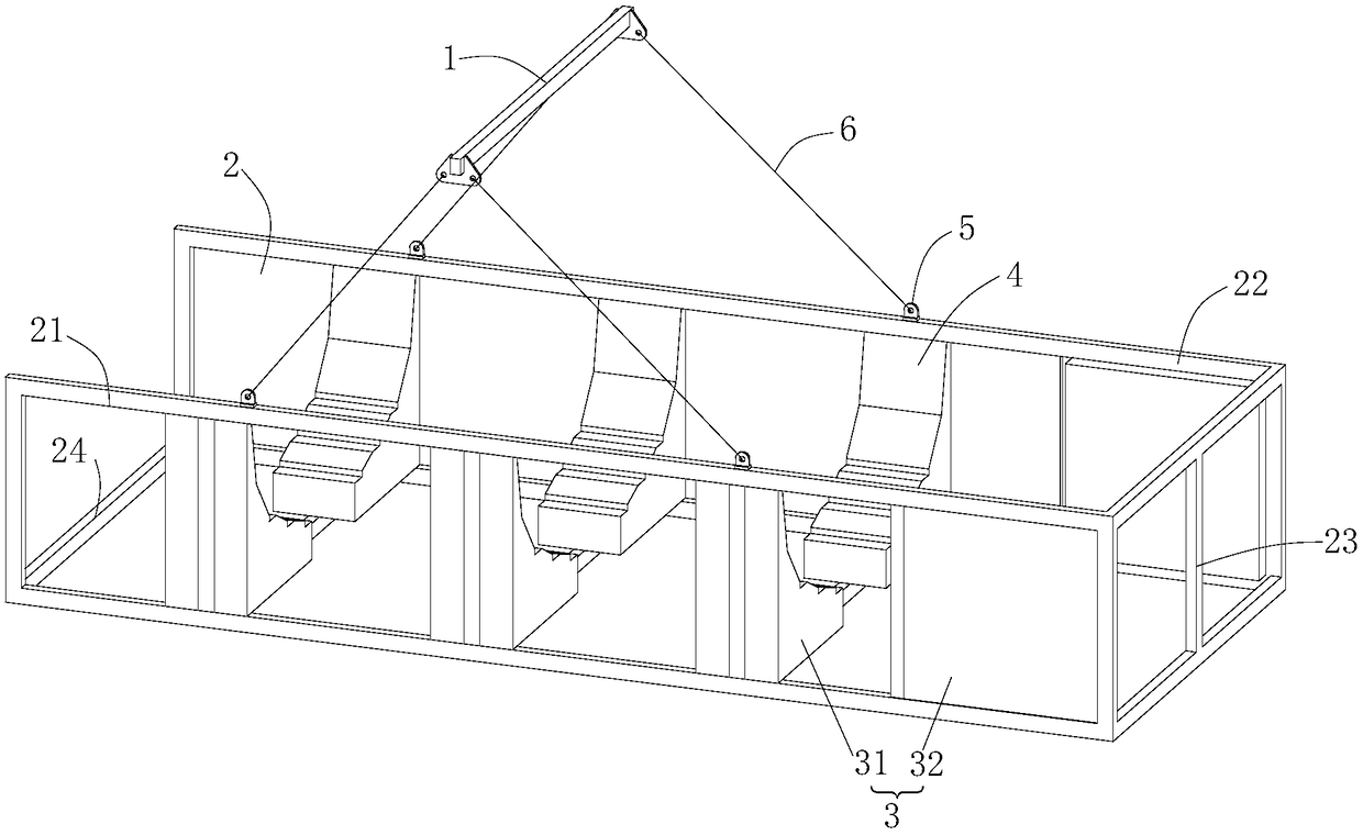 Cage for deployment and recovery of surface unmanned boats