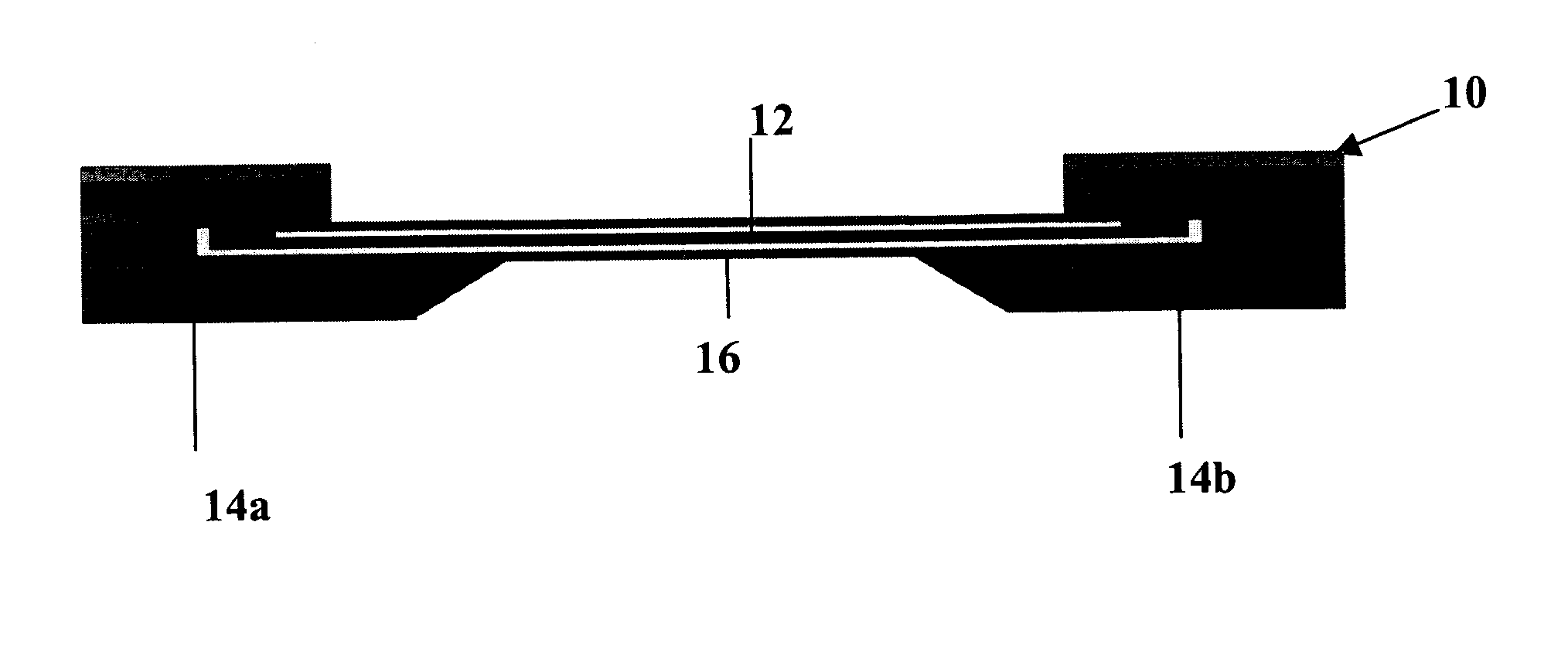 Fabrication and packaging of suspended microchannel detectors